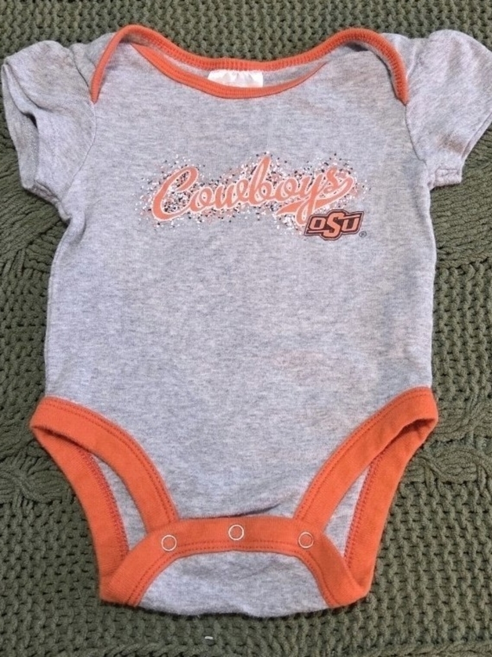 Rivalry Threads OSU Cowboys NCAA Football Baby Bodysuit Onsie